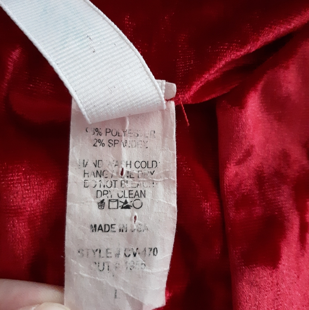 VTG Crushed Velvet Blazer - Picture 7 of 7